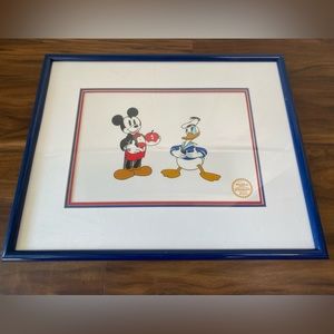Mickey and Donald Authentic Serigraph